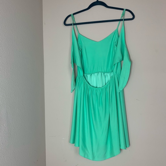 PARKER TURQUOISE DRESS - Picture 4 of 10